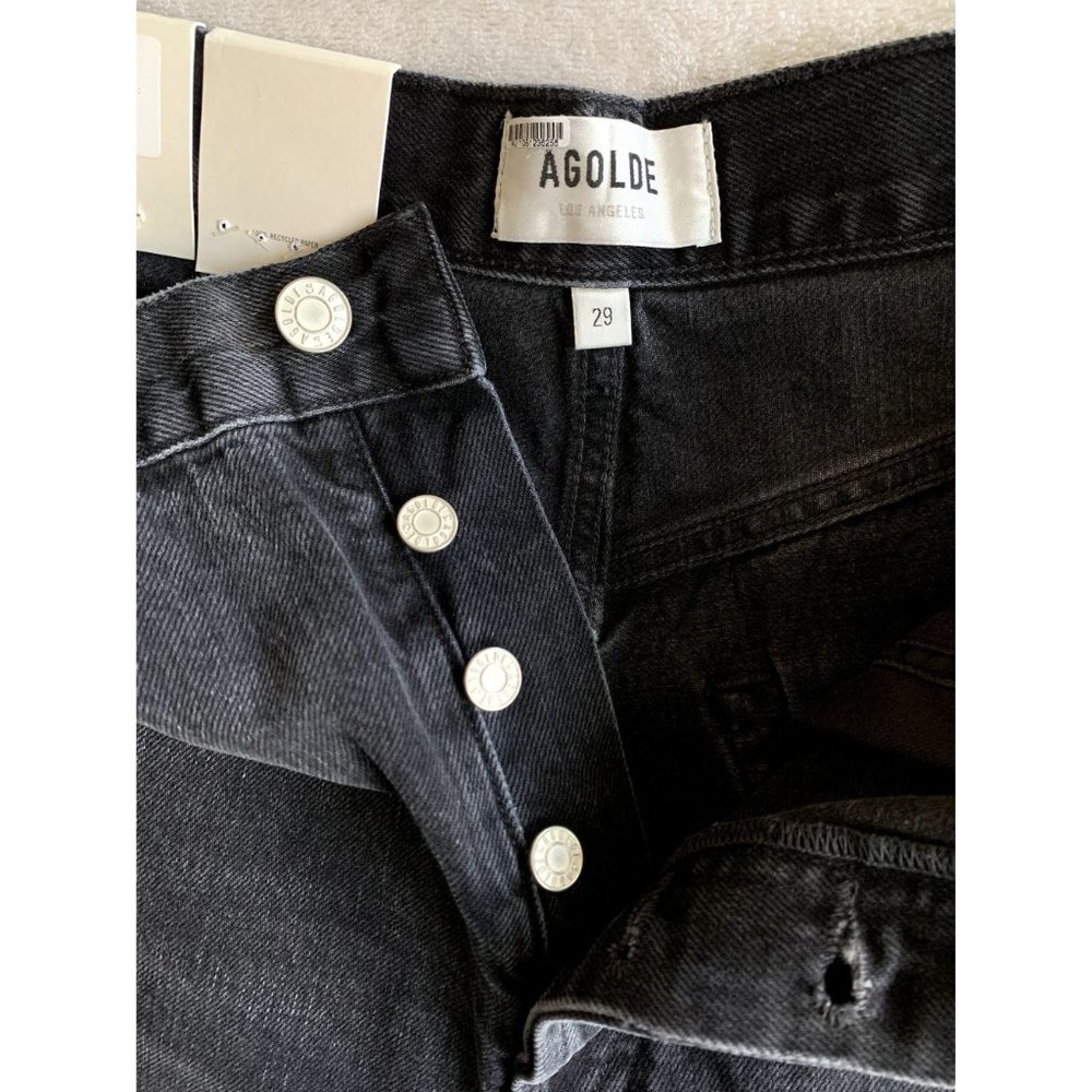 Agolde "Stella Short" made with Organic Denim NEW WITH TAG - Picture 4 of 9